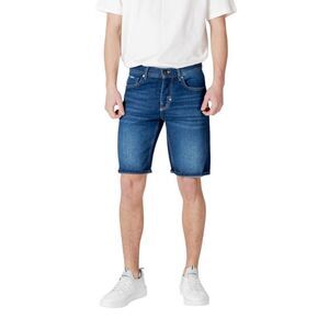 Antony Morato Denim Shorts Regular Fit Men Blue